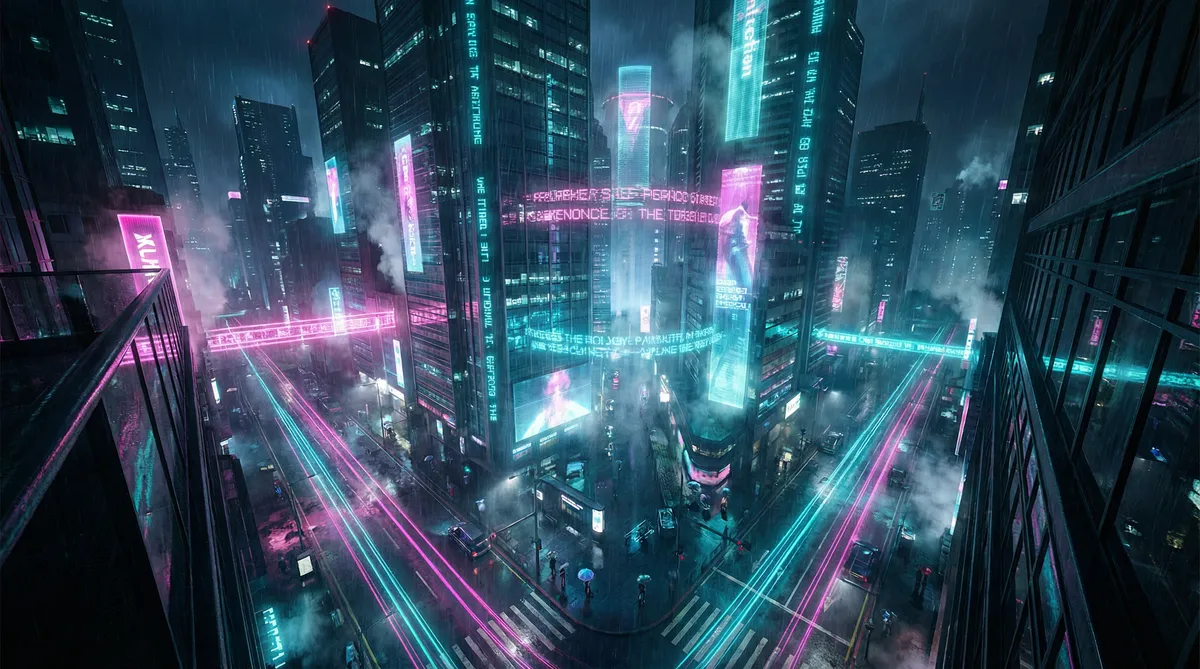 联想电脑怎么进入bios 竖屏短剧平台首页背景 - 赛博朋克都市夜景